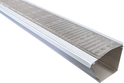 K Style Leaf Stopper Gutter Guard - Aluminum Gutter Screens