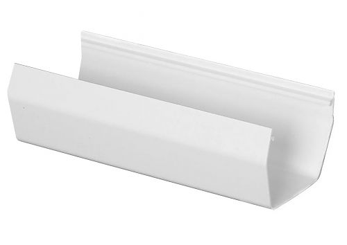 K Style Contemporary Vinyl Gutters - Rain Gutter, Rain Gutter Supplies 