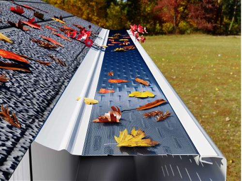 Micro Mesh Gutter Guard, Gutter Cover - White - Gutter Cover - Gutter Screens