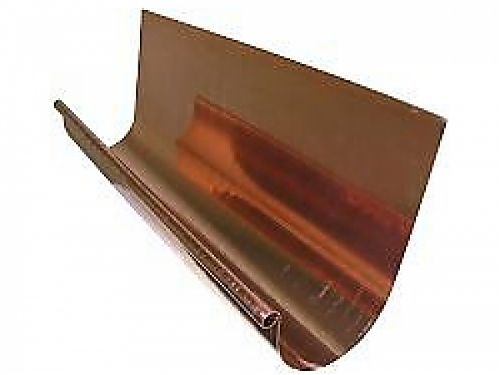 Copper Half Round Highback Rain Gutter, Half Round Gutters,Rain Gutter Supplies