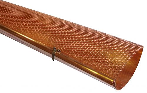 HR Hinged Gutter Screens - Copper, Half Round Gutters,Gutter Screens