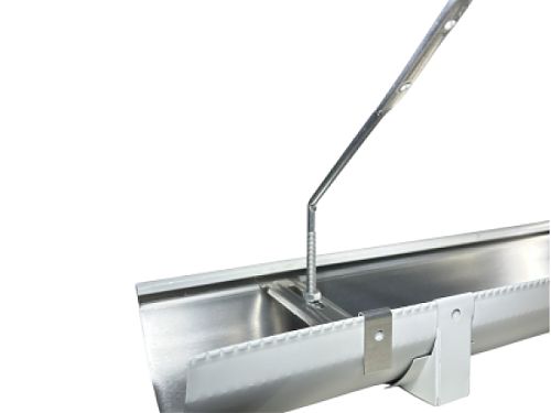 Half Round Husky Hidden Hanger with Rod and Wedge