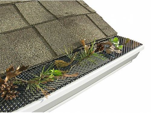 Lock-On Gutter Screens In Action, Gutter Screens