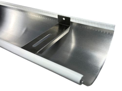 Stainless Steel Hidden Hanger on Aluminum Gutter