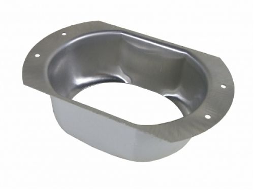 K Style Oval Outlet - Wide Flange