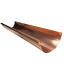 Copper Half Round Reverse Bead Gutters
