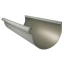 Pearl Gray Half Round Rev. Bead Gutters 