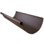 Royal Brown Half Round Single Bead Gutters