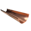 Copper Half Round Reverse Bead Gutters