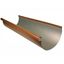 Copper Penny Aluminum Half Round Reverse Bead Gutters